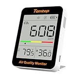 Temtop Monitor de CO2, monitor de calidad del aire interior,...