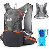 NEWIROVE 12L Mochila Hidratacion Trail Running con 2L Bolsa...