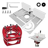 Mesa Fresadora para Madera Aluminio, Kit De Sistema De...