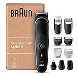 Braun Recortadora de Barba Series 5 Máquina Cortar Pelo,...