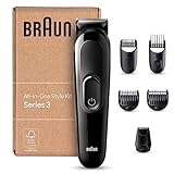 Braun Recortadora de Barba Series 3 Máquina Cortar Pelo,...